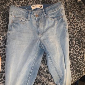 High waisted garage jeggings!